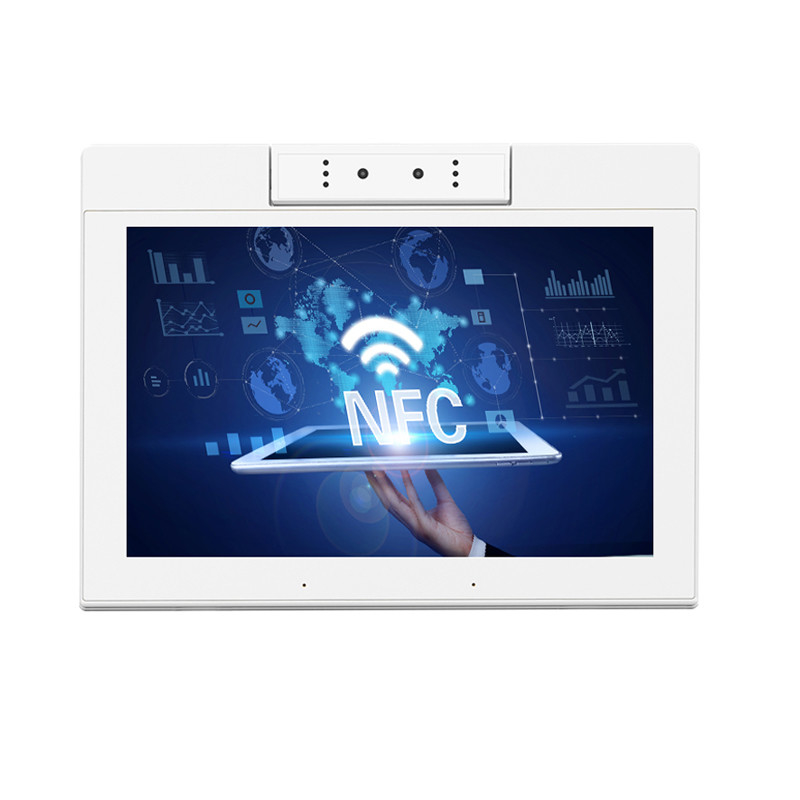 Desktop 2GB RAM de Tablet NFC POS van 14 Duimandroid allen in Één Tabletpc 250cd/m2