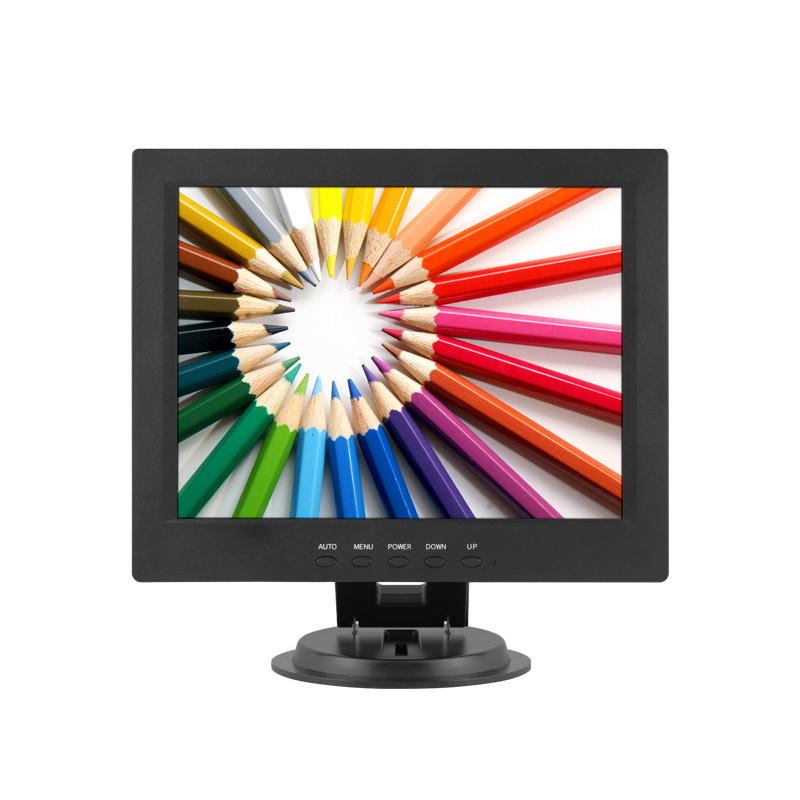 Rohs 350cd/m2 de Monitorbnc LCD Monitor van 12 Duimkabeltelevisie met HDMI voor Veiligheidssysteem