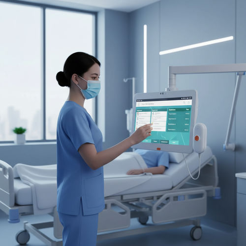 Laatste bedrijfscasus over Enhancing Hospital Ward Efficiency with Smart Medical Monitoring Tablets