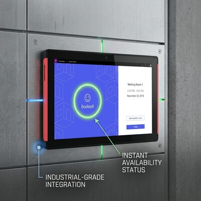 15.6 inch RK3566 Conference Room Tablet met POE Power en dubbelzijdige verlichting