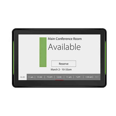 10,1-inch RK3399 CPU vergadertablet met LED-verlichting aan beide zijden voor reservering van vergaderruimtes