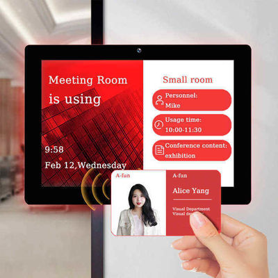 14 inch RK3568 Meeting Room Booking System Android Tablet met LED-omgeving voor conferentieruimtes