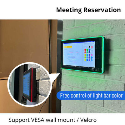 Conferentieruimte Schedule Display Android Tablet met 13,3 inch Display RK3568 CPU 5.0M/P Camera en omringend LED-licht