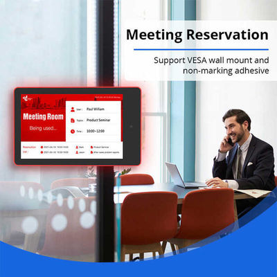 Conferentieruimte Schedule Display Android Tablet met 13,3 inch Display RK3568 CPU 5.0M/P Camera en omringend LED-licht