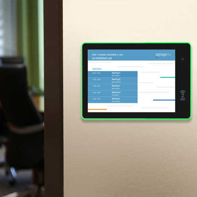 14-inch RK3566 Android Conferentieruimte Boekingstablet met Omringende LED-verlichting voor Vergaderruimteplanning