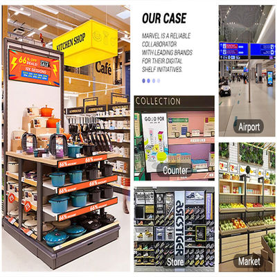 24 inch Ultra Wide Resolution Stretched Bar Type LCD Advertising Display De perfecte keuze voor supermarkt winkel