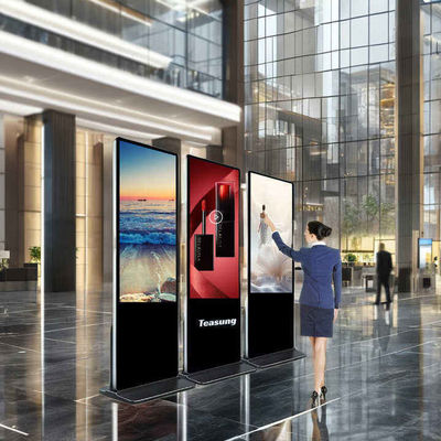 86 inch Supergrote verticale LCD-advertentie-scherm voor binnenkiosken