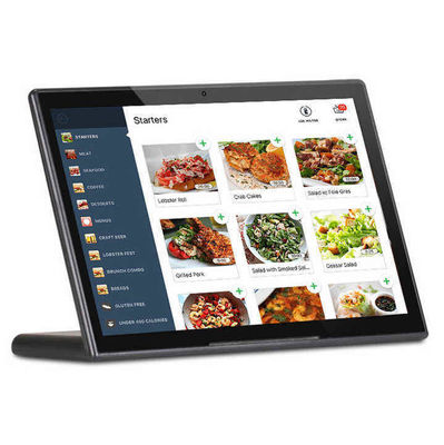 RK3566 processor 17.3 inch restaurant bestelling tablet nfc poe l-vormige android tablet