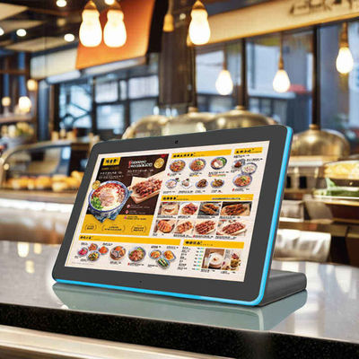 RK3399 Processor 10,1 inch Restaurant Tablet met POE NFC 5MP Camera Android-systeem