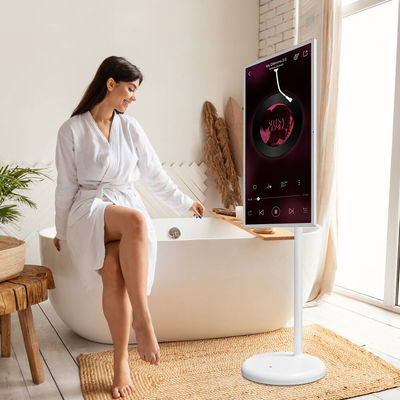 21.5 inch RK3588 Stand By Me Movable Touch Screen Monitor Floor Standing Android Draadloos Draagbare Smart Tv Voor Thuis