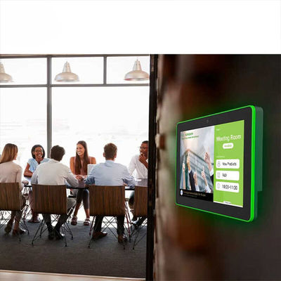 10,1-inch Smart Home Tablet met RK3566 CPU en Vierzijdige LED-lichtbalk - Wandmontage Android Bedieningsscherm