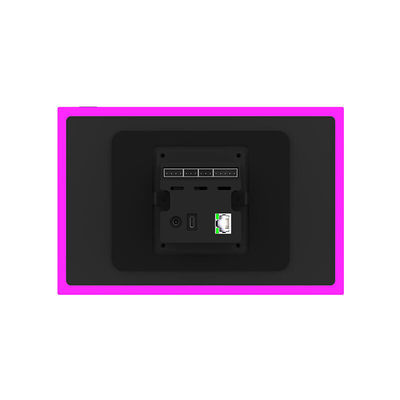 10,1-inch RK3399 Wandmontage Smart Home Control Tablet met Omringend LED-licht en Android 13