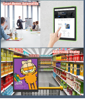 9,7-inch RK3566 Android 13 Smart Home Control Tablet met POE en NFC voor Wandmontage Automatisering