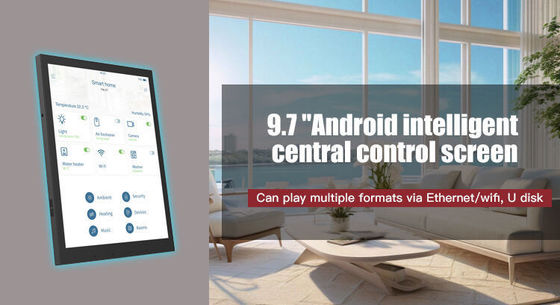 9.7 inch RK3566 Quad Core Android 13 Automation Tablet met Full View Screen voor Smart Home Control