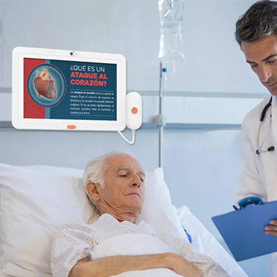 Ziekenhuis Android 1920X1080 13.3 inch medische tablet met handvat call center service