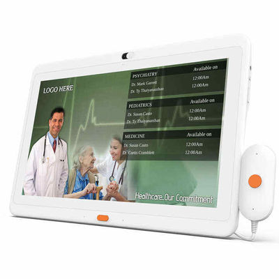 Ziekenhuis Android 1920X1080 13.3 inch medische tablet met handvat call center service