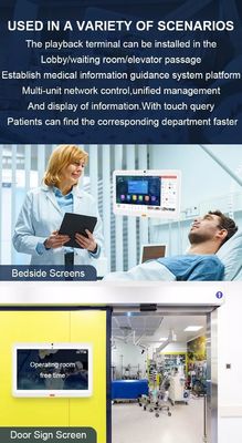 Ziekenhuis 15.6 inch Health Care Tablet Android All-in-one Medische industrie Grade Tablets Met Call Handle Camera
