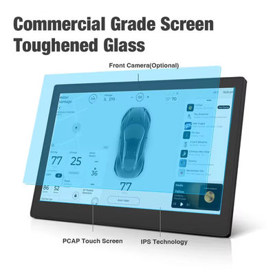 Hoge helderheid 24 inch wandmontage advertentie display RK3399 POE Android tablet pc voor detailhandel