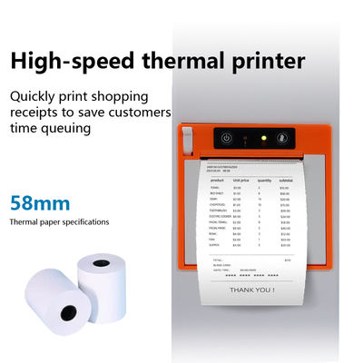 15.6+14 inch Dual Touch Screen POS Terminal met weegpan barcode scanner en thermische printer voor detailhandel