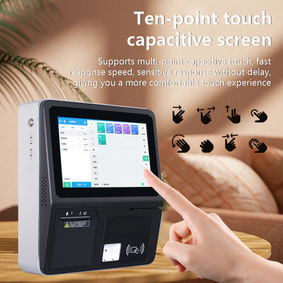 11.6 inch Point of Sale Terminal System Retail NFC Card Reader All in One Pos Systeem met 58 mm printer