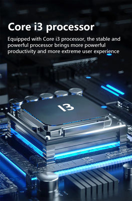 14 inch Dual Touch Screen Windows7 POS Kassaregister i3 Cpu 4+64GB Desktop POS Terminal met Printer, Toetsenbord, Scanner