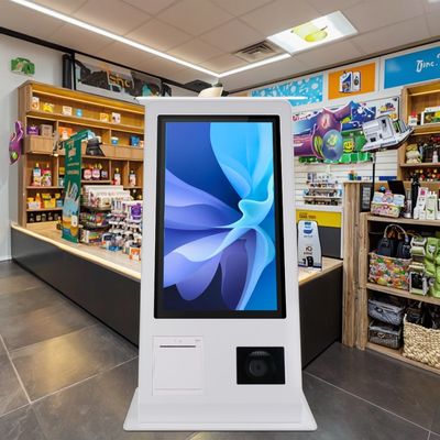 15.6" Self-Service POS-machine met Win 10 besturingssysteem Touch Screen Scanner Printer NFC QR Code Reader