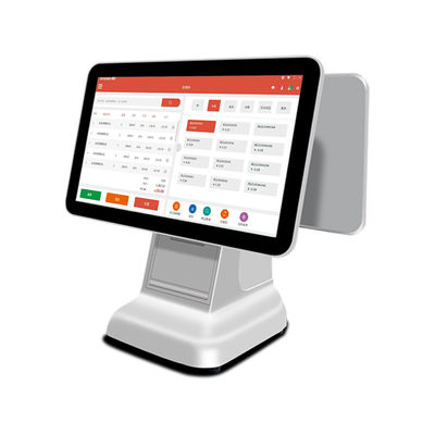 Product Contante Terminal 15.6 Inch Android POS Alles-in-één Supermarkt Mini Kassa met Kleurenprinter Uitvoer