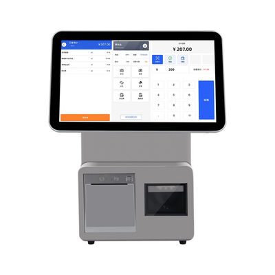 i3/i5/i7 CPU 15,6 inch 11,6 inch digitale dual screen POS-terminal Win7/10 Android restaurant POS-systeem met SDK-functie