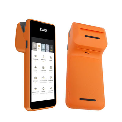 5.45 inch Android Systemen Mobiele Pos Machine Handheld Slimme Kassaterminal met Printer Uitvoertype Zwart-wit en Wifi