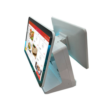 Restaurant bestellen Android POS Machine met 15,6 inch Dual Screen en Intel Celeron J1900 CPU