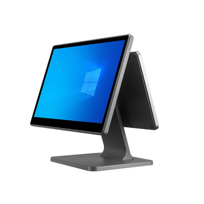 8GB DDR3 Geheugen 15,6 inch FHD Ultra Dunne Frame Full HD Resolutie Win11 Android POS Systeem Touchscreen POS All-in-One