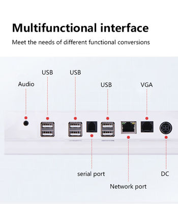 15.1/15.6 inch Touch Screen POS Machine voor Retail en Restaurant NFC Payment Cash Register