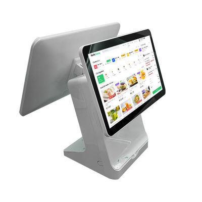 15 inch I5 I7 I9 Supermarkt kassa touchscreen machine met 12 OSD-talen en USB-interface