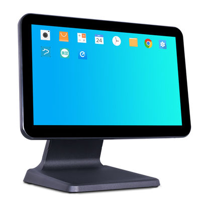 Barcode scanner printer type 15,6 inch Win alles-in-één touchscreen POS machine detailhandel kassa 4 64G