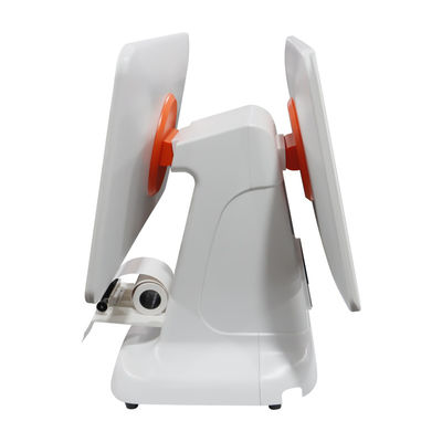 All-in-One-Core Wit USB3.0 Interface Scanner Controleer kassa Pos-terminalsysteem met 80 mm printer en 15,6 inch LCD