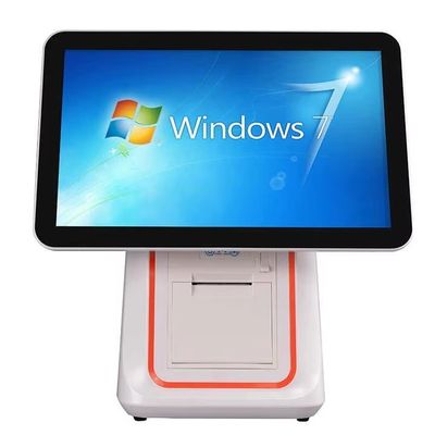 Retail Point of Sale Machine 15,6 inch Android POS Terminal met scanner en printer 4 GB DDR4 Memory 64 GB Hard Disk Capaciteit