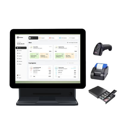 Geavanceerd 15,6" Touchscreen POS-systeem met klantendisplay Software Betalingsterminal Kassaregistermachine
