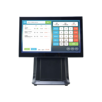 High Performance 15.6" I3 Processor Touchscreen Pos All-in-One Supermarkt Retail POS Machine met Klantendisplay