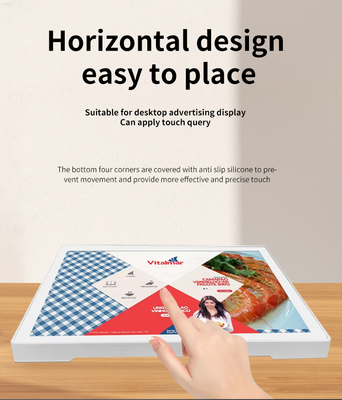 10.1 inch horizontaal desktop Android tablet pc computer Touchscreen RJ45 POE power NFC reader Industrieel bedrijf voor hotel restaurant Retail winkels bureau gebruik
