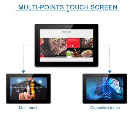10.1 inch wandmontage Commerciële poster Display Digitaal signage Android tablet pc POE NFC Camera Touchscreen voor winkelcentrum