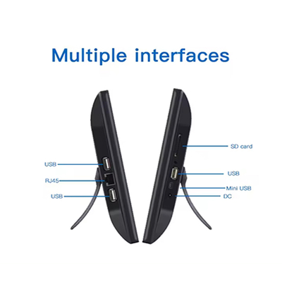 10.1 inch wandmontage Commerciële poster Display Digitaal signage Android tablet pc POE NFC Camera Touchscreen voor winkelcentrum