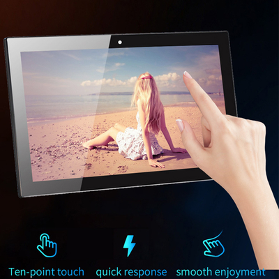 23.6 inch LCD videomuur Digitaal advertentiebeeldscherm Rockchip quad core POE power NFC 4GB 32GB touchscreen voor winkels