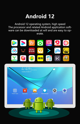 wandgemonteerde 24-inch Android 12 tabletcomputer pc POE NFC LCD touchscreen commerciële display digitale signage reclame videospeler