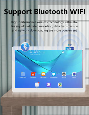 wandgemonteerde 24-inch Android 12 tabletcomputer pc POE NFC LCD touchscreen commerciële display digitale signage reclame videospeler
