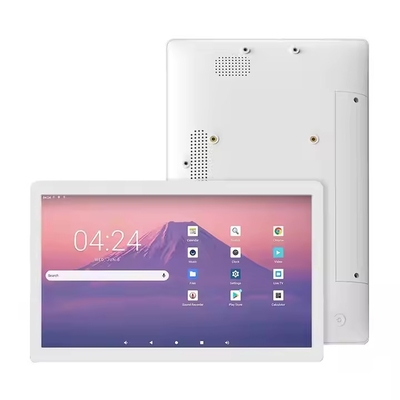 wandgemonteerde 24-inch Android 12 tabletcomputer pc POE NFC LCD touchscreen commerciële display digitale signage reclame videospeler