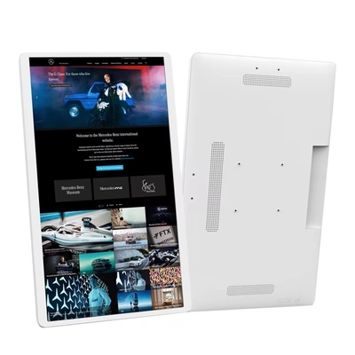 wandgemonteerde 24-inch Android 12 tabletcomputer pc POE NFC LCD touchscreen commerciële display digitale signage reclame videospeler