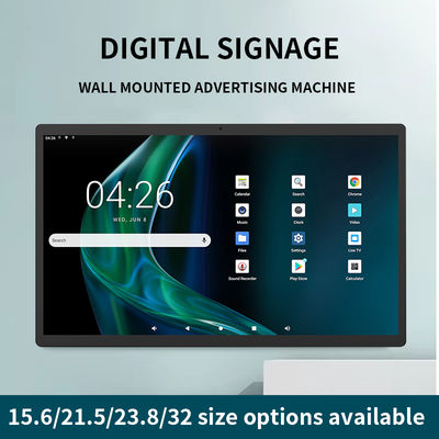 15,6 inch Android 14 tablet pc wandmontage touchscreen RK3576 Commerciële Display