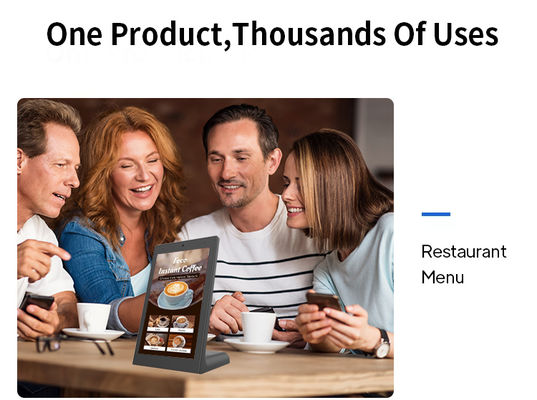 13,3 inch RK3568 L-vorm desktop Android tablet pc POE zakelijke kiosk restaurant bestelling