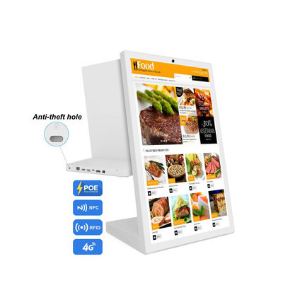 13,3 inch RK3568 L-vorm desktop Android tablet pc POE zakelijke kiosk restaurant bestelling