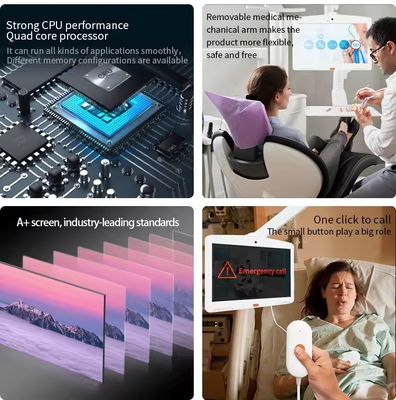 Wall Mount 13.3 Inch 1080P Gezondheidszorg Wifi Sim-kaart Solt Android Tablet Pc Verpleegoproepsysteem Voor Ziekenhuis